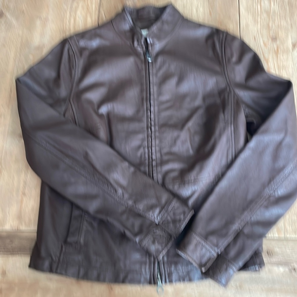 Vintage Rene Lezard Leather Jacket